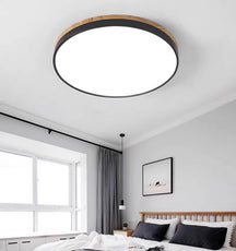 LumiBeam – Modern Wooden Ceiling Light for Warm Ambient Glow