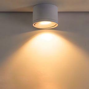 LumeVista - Sleek Recessed LED Ceiling Downlights for Modern Hallways