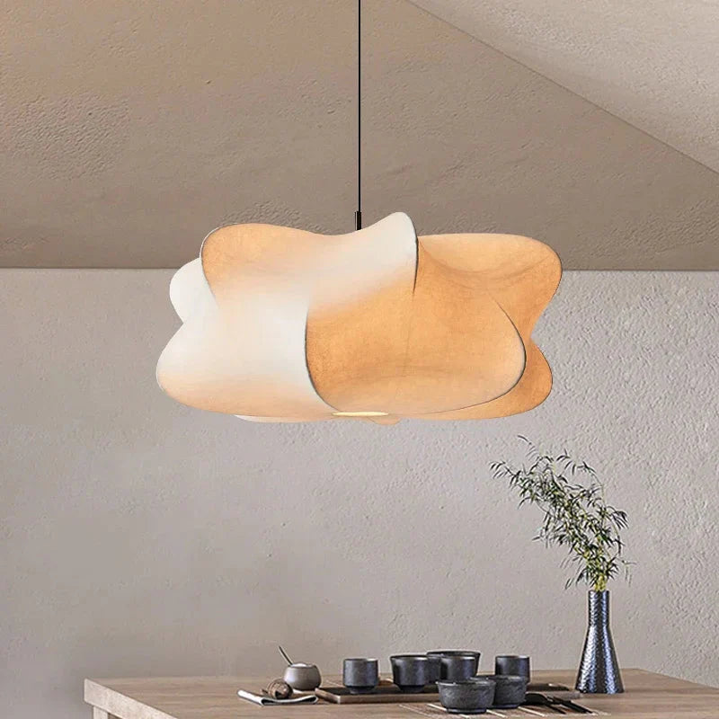 ZenGlow - Elegant hanging lamp with a soft, serene illumination