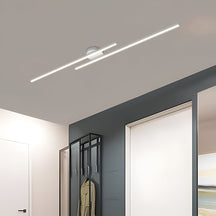 Luminex – Strakke LED Semi-Flush Mount Plafondlamp