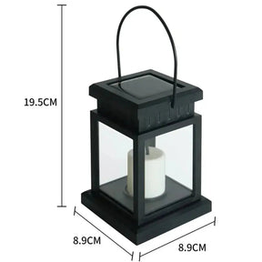 AuraGlow - Elegant Wireless Garden Lantern for a Cozy Outdoor Atmosphere