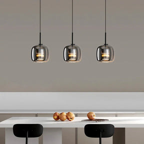 HaloGlint – Modern Pendant Light for Nordic Interiors with Adjustable hanging length