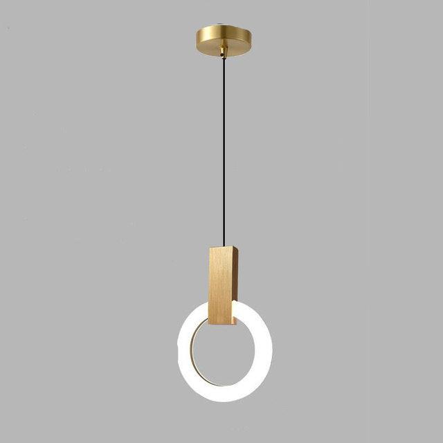 NordicGlow – Elegant and Modern Ring LED Pendant Light for Any Room