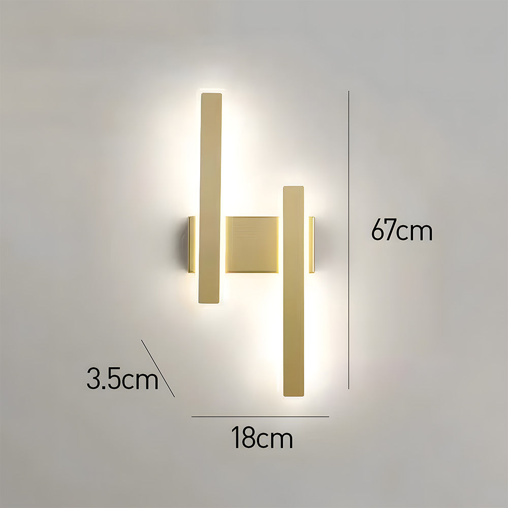 LumoStrip – Minimalist Long LED Wall Light for a Sleek Modern Look