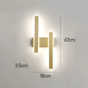 LumoStrip – Minimalist Long LED Wall Light for a Sleek Modern Look