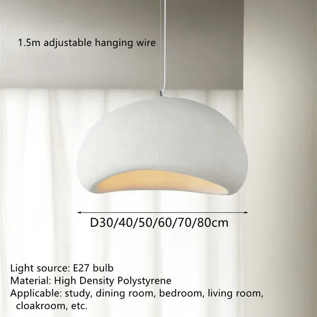 ZenGlow - Simple Pendant Light with Soft Glow for Calm and Relaxing Atmosphere