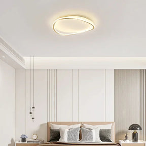 HaloGlow – Modern Ceiling Light with Circular Design and LED Halo Illumination