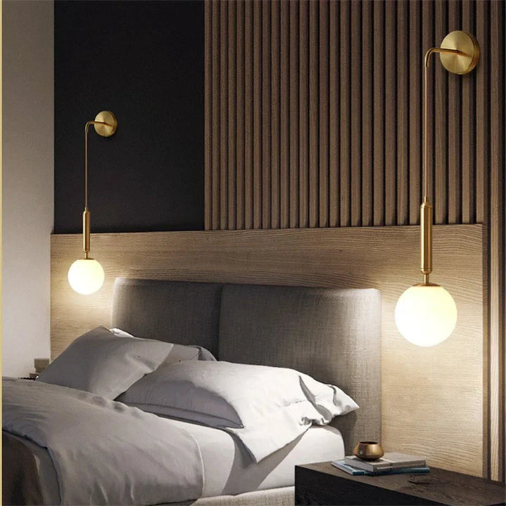 EclipseGlass - Modern wall light with sleek design and ambient glow