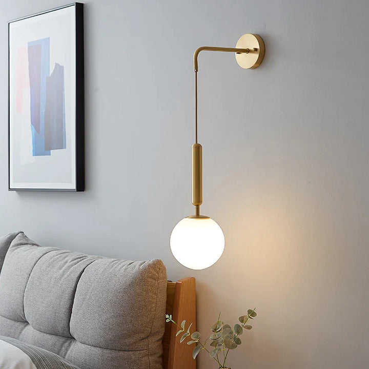 EclipseGlass - Modern wall light with sleek design and ambient glow