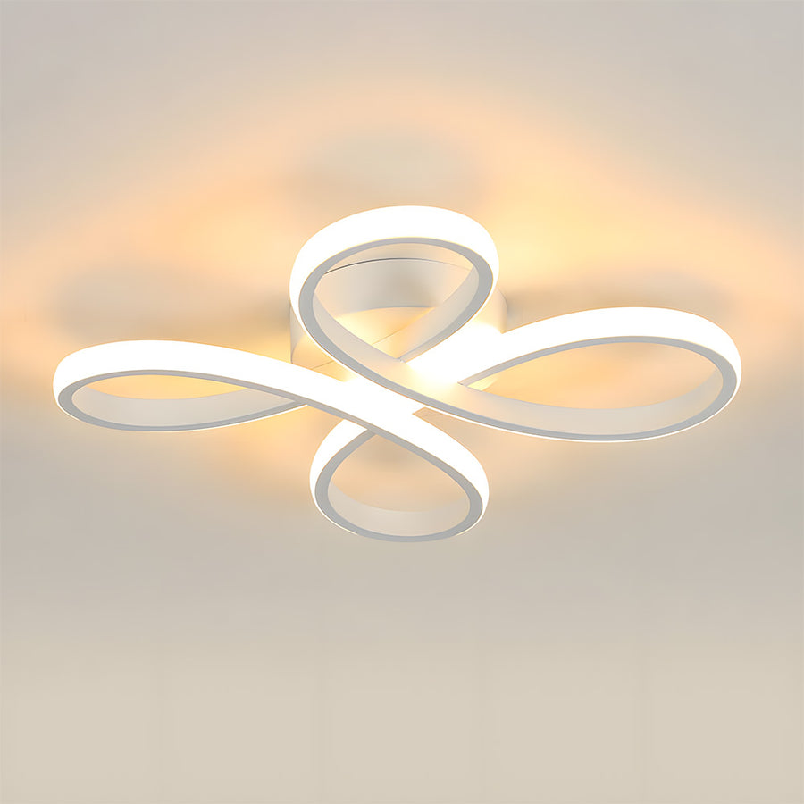 LumiGlow - Reliable LED Ceiling Light with Modern Geometric Design