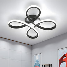 LumiGlow - Reliable LED Ceiling Light with Modern Geometric Design