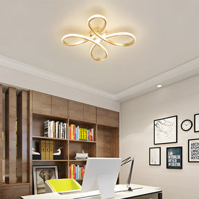 LumiGlow - Reliable LED Ceiling Light with Modern Geometric Design