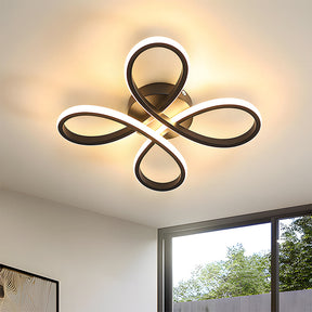 LumiGlow - Reliable LED Ceiling Light with Modern Geometric Design