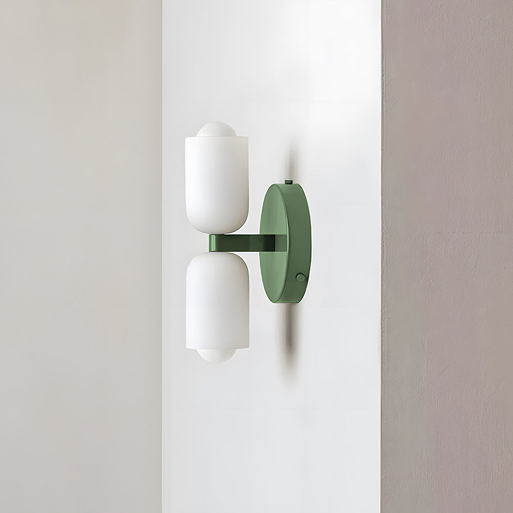 CreamGlow – Elegant Double-Head Wall Sconce for Modern Sophisticatio