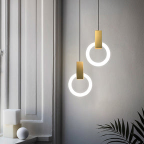 NordicGlow – Elegant and Modern Ring LED Pendant Light for Any Room