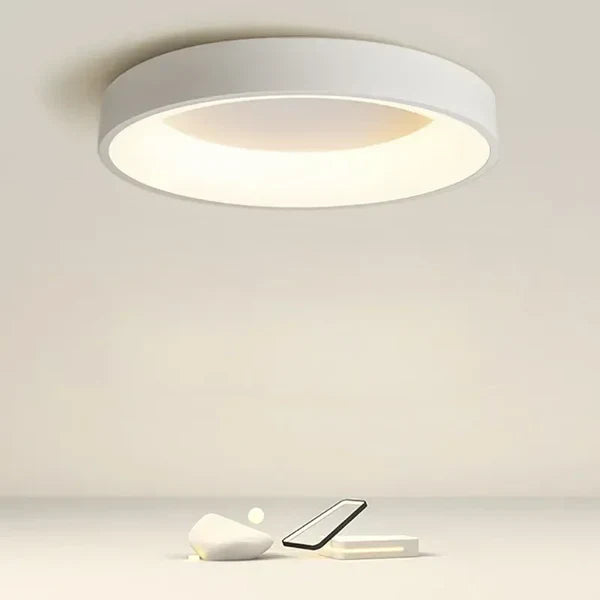 LumiLuxe – A Contemporary Flush Mount Ceiling Light for Elegant Interiors