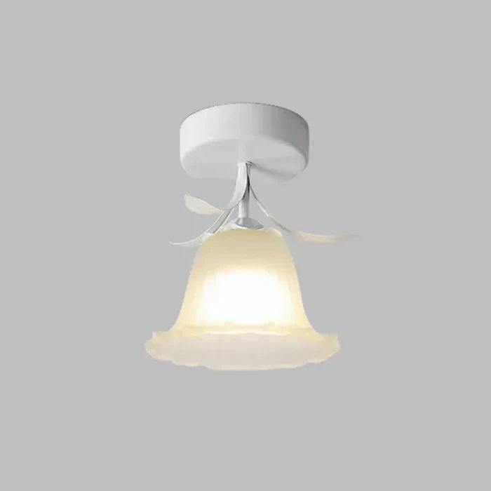 TiffaGlow - Stylish ceiling light with floral design and vintage charm