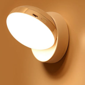 LumaGlow - Contemporary Motion Sensor Light with 360° Rotation and Rechargeable Design