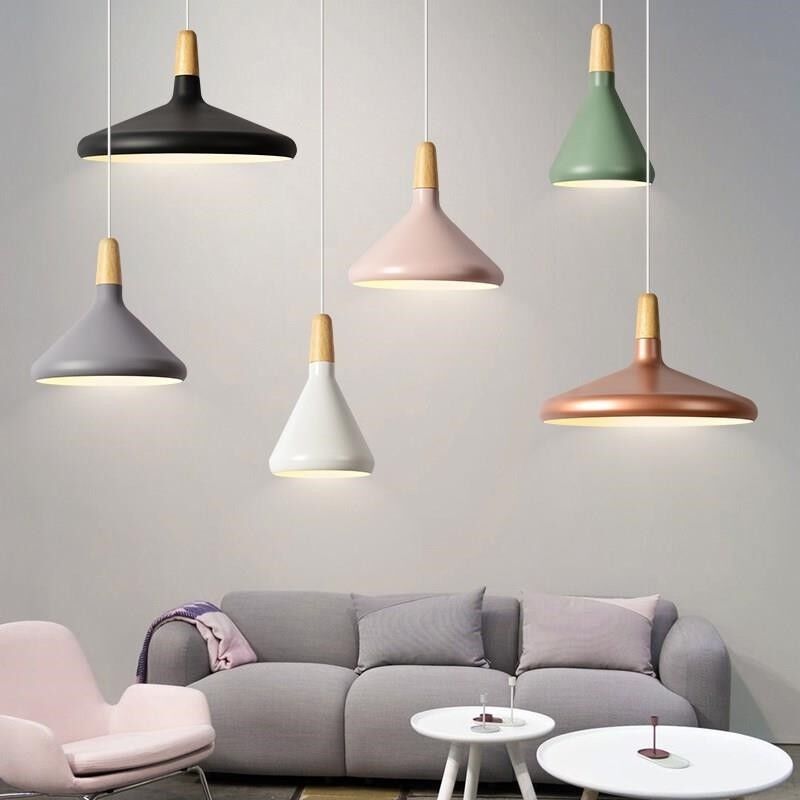 NordicMacaron - Nordic Wooden Pendant Light for a Warm, Inviting Atmosphere