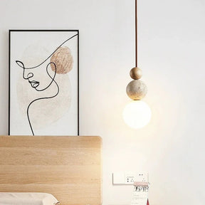 SphereGlow – Modern Pendant Light with Sculptural Design and Dynamic Aesthetic