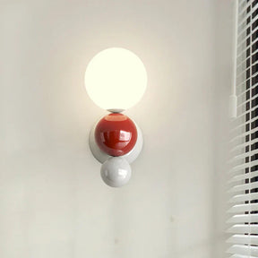 LumoSphere - Modern Artistic Wall Sconce with Glass Globe