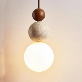 SphereGlow – Modern Pendant Light with Sculptural Design and Dynamic Aesthetic