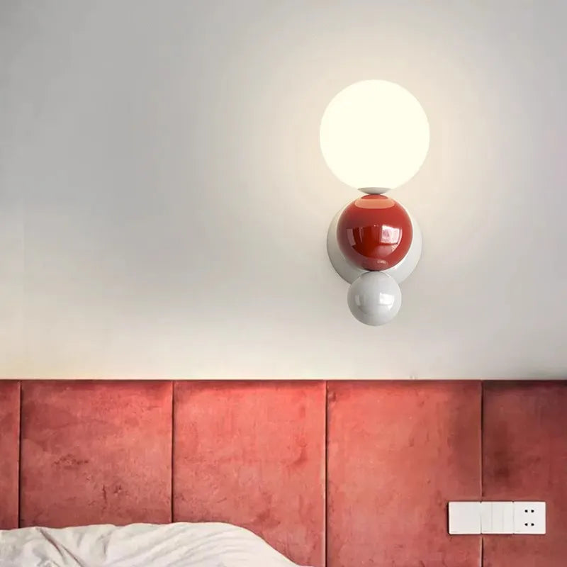 LumoSphere - Modern Artistic Wall Sconce with Glass Globe