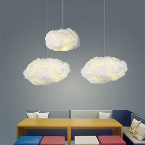 CloudGlow - Dreamy Cloud Inspired Hanging Light with Gentle  Diffused Lighting