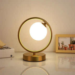 GlowNest – Warm LED Table Lamp for Living Rooms and Bedrooms