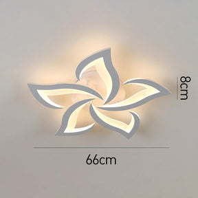 Florentia - Modern LED Ceiling Light with Floral Design