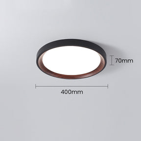 ModAura - LED Ceiling Light for Bedroom  Sleek Round Design for Modern Spaces