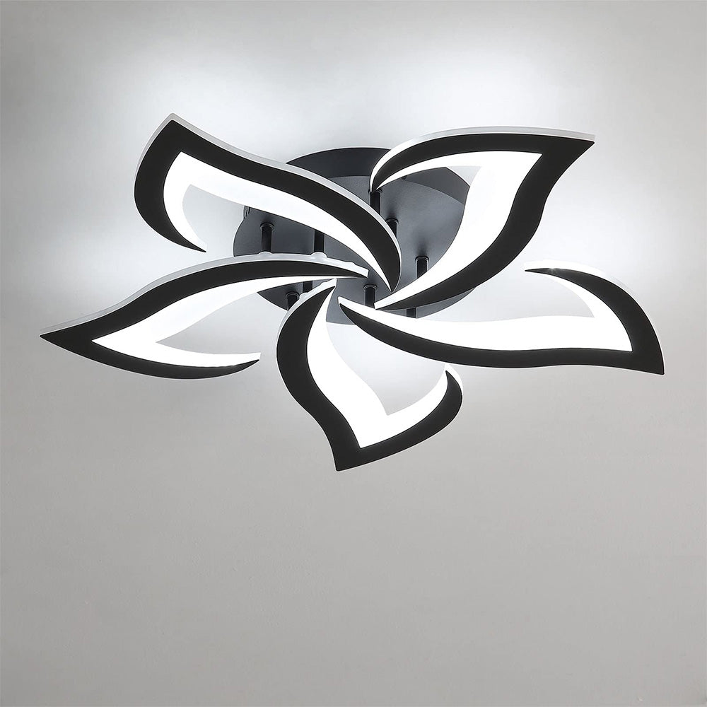 Florentia - Modern LED Ceiling Light with Floral Design