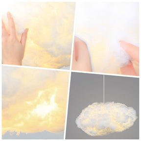 CloudGlow - Dreamy Cloud Inspired Hanging Light with Gentle  Diffused Lighting