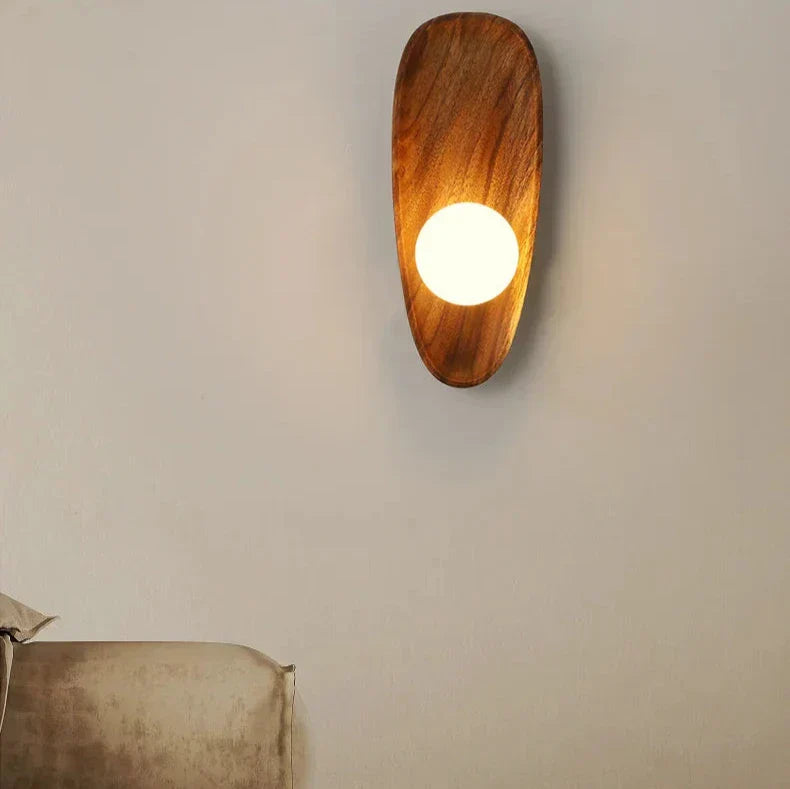 LumeWood – Modern Wall Lamp with Natural Wooden Charm