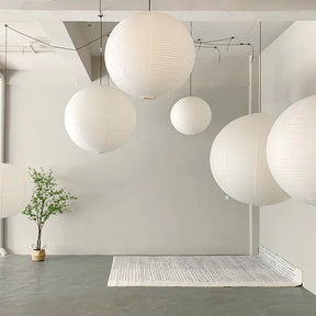 LumoLantern – Modern Pendant Light Fixture with Soft Diffused Lantern Design