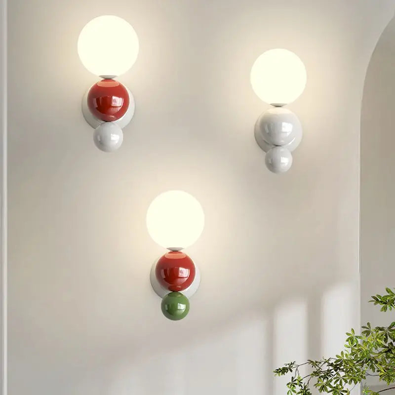 LumoSphere - Modern Artistic Wall Sconce with Glass Globe