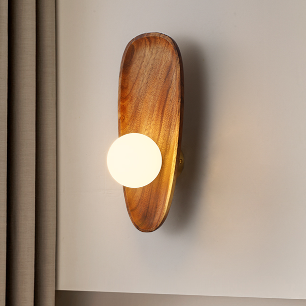 LumeWood – Modern Wall Lamp with Natural Wooden Charm