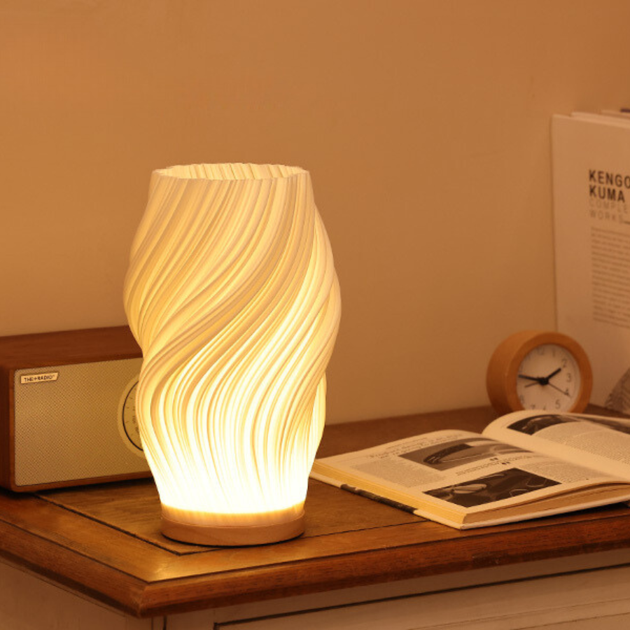 LumeWave -  Dimmable USB lamp with a sleek and artistic design