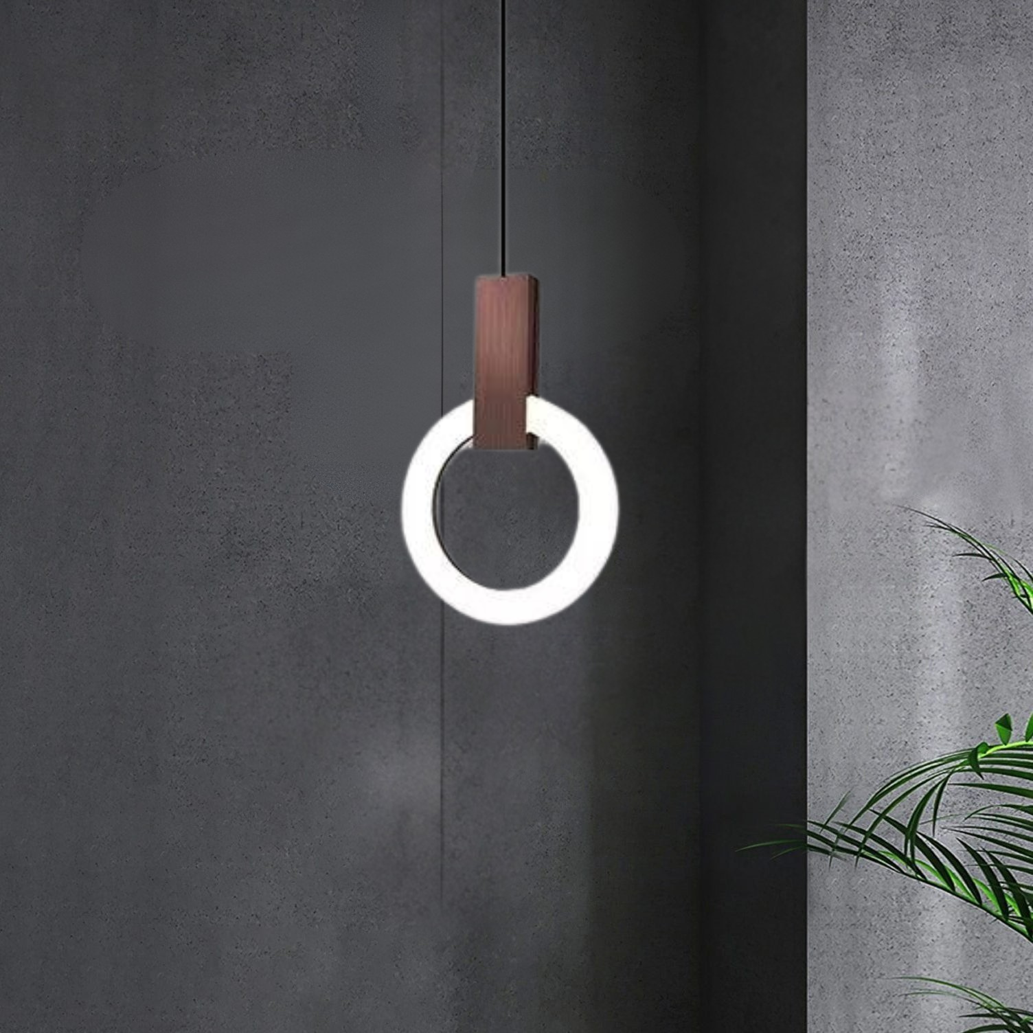 NordicGlow – Elegant and Modern Ring LED Pendant Light for Any Room