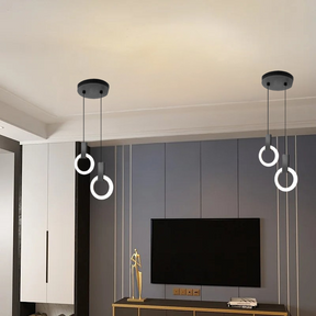 NordicGlow – Elegant and Modern Ring LED Pendant Light for Any Room