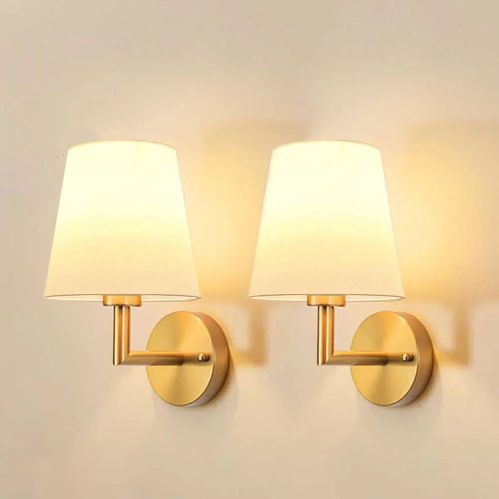 LumiWeave - Timeless Dimmable Fabric Wall Light for Any Room