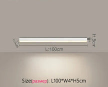 EcoLume - Contemporary Ceiling Light with Balanced LED Glow for Any Room