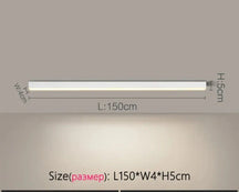 EcoLume - Contemporary Ceiling Light with Balanced LED Glow for Any Room