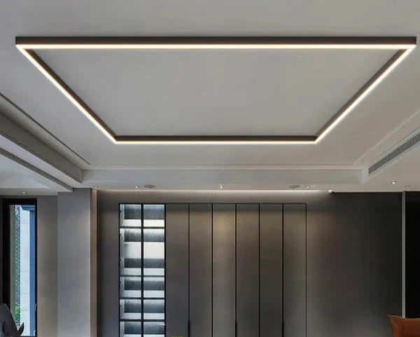 EcoLume - Contemporary Ceiling Light with Balanced LED Glow for Any Room