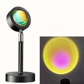 SunGlow - LED projection lamp with a vibrant, soft sunset effect