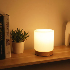 Glowora - Elegant table lamp with touch control and 360-degree soft lighting