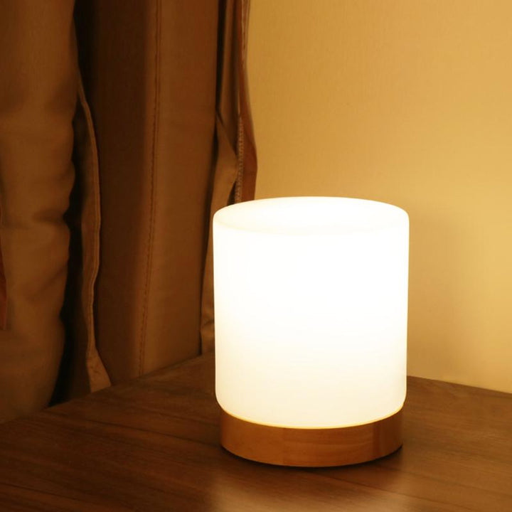 Glowora - Elegant table lamp with touch control and 360-degree soft lighting