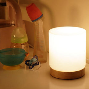 Glowora - Elegant table lamp with touch control and 360-degree soft lighting