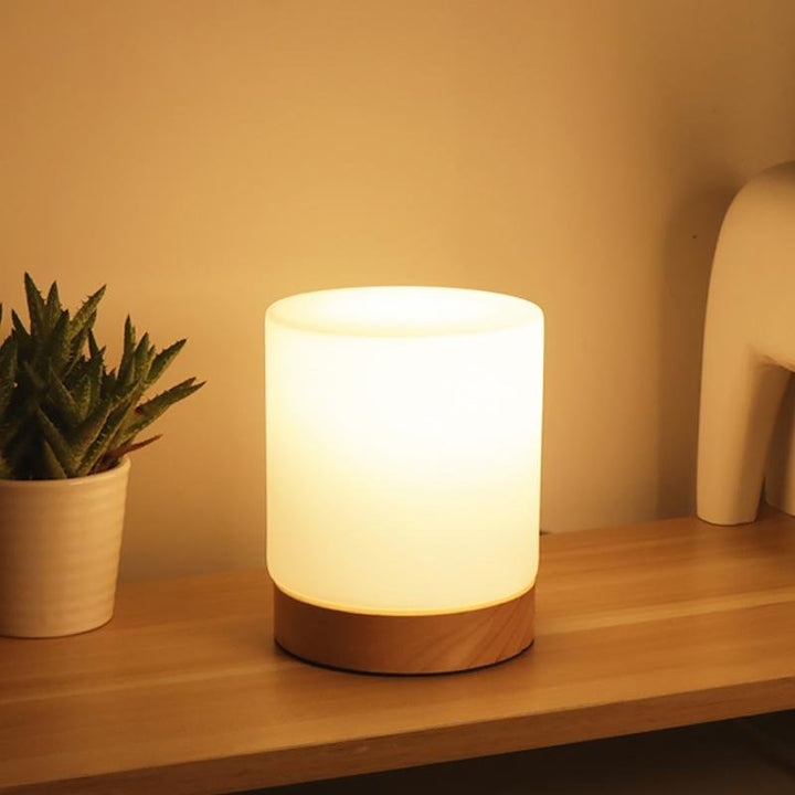 Glowora - Elegant table lamp with touch control and 360-degree soft lighting