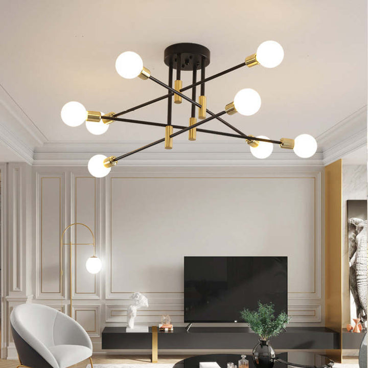 ScandiGlow - Sleek Scandinavian Ceiling Light for Modern Interiors